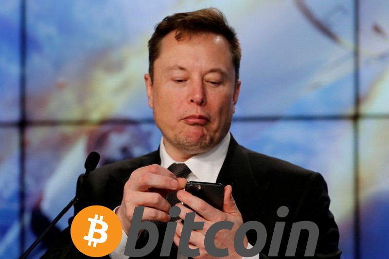 Elon Musk tweet sobre Bitcoin


