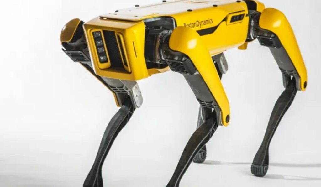 Increíble inteligencia artificial para Spot el perro robot