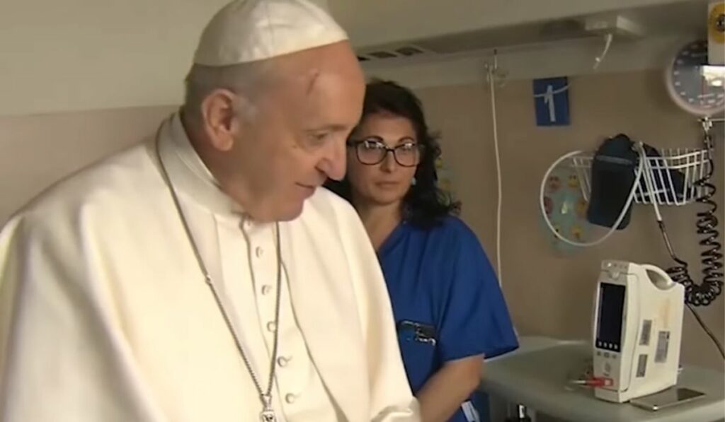 Papa Francisco segunda vez vacunado