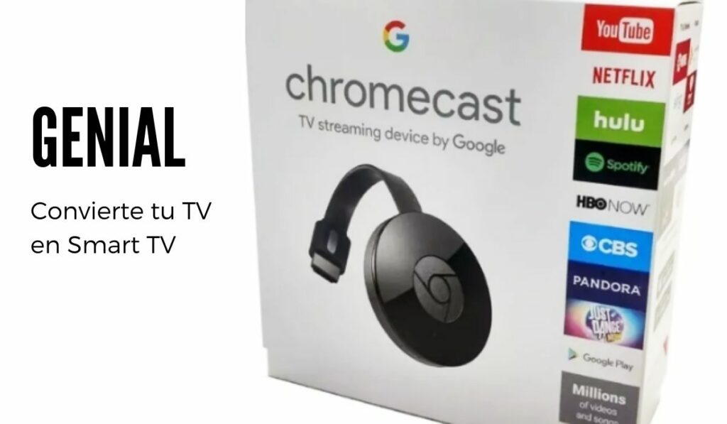 Como funciona Chromecast (tercera generación)