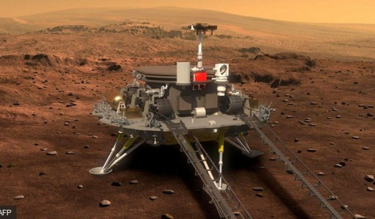 China también está en Marte con su robot Zhurong
