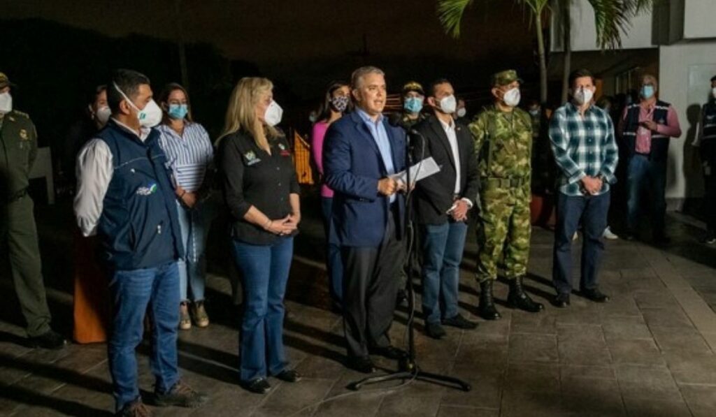 Iván Duque anuncia la militarización en el Valle del Cauca y Cali