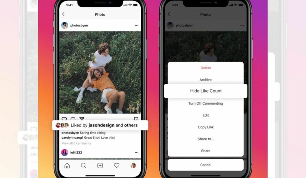 Le decimos adiós a los “me gusta” de facebook e Instagram
