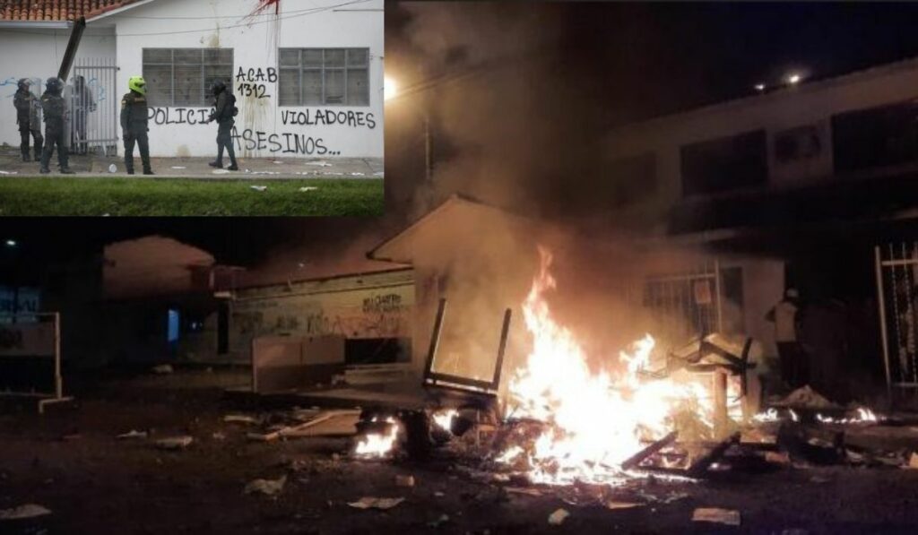 Popayán en toque de queda por enfrentamientos debido a joven violada