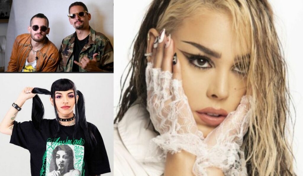 Estrenos musicales de artistas latinos Danna Paola, Mau y Ricky y Cazzu