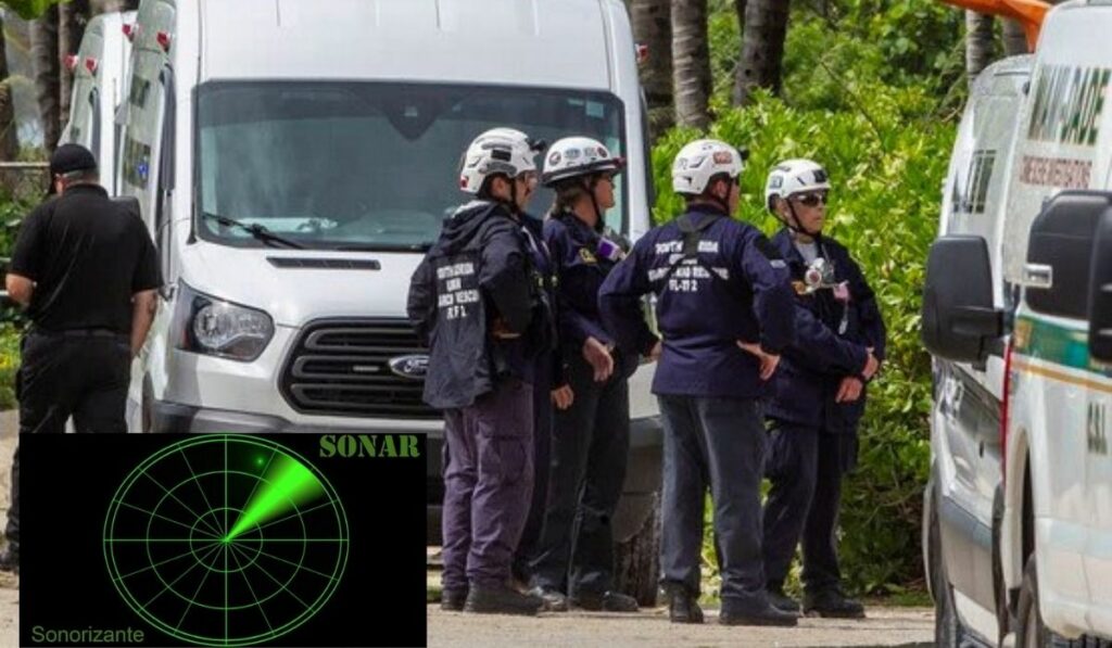 Rescatistas usan aparatos tecnológicos en edificio de Surfside Miami