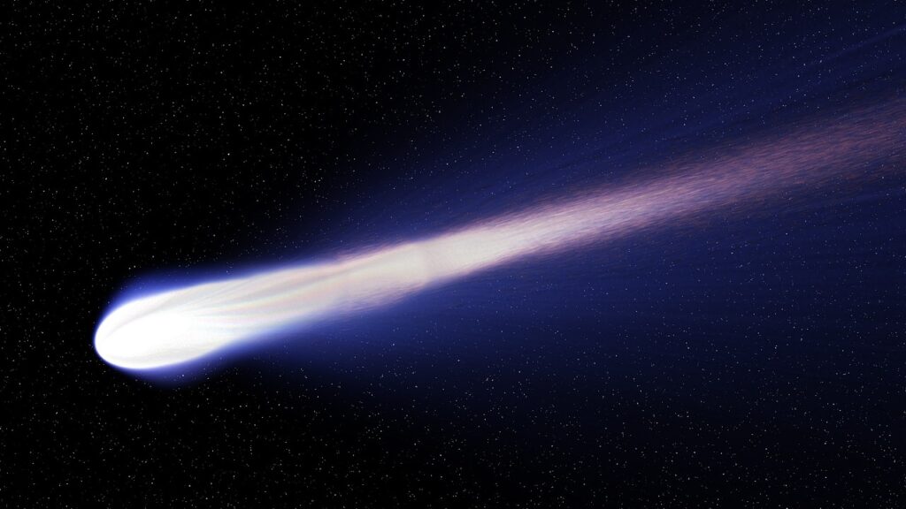 gigantesco cometa fue identificado