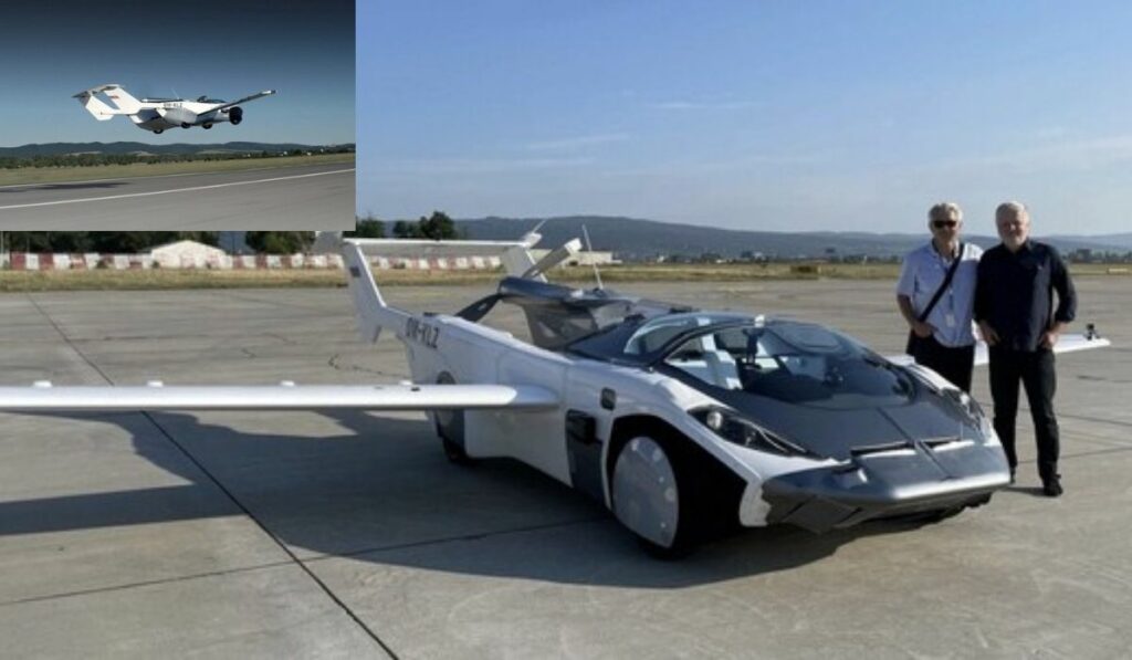 AirCar: El auto volador realizo su primer vuelo interurbano