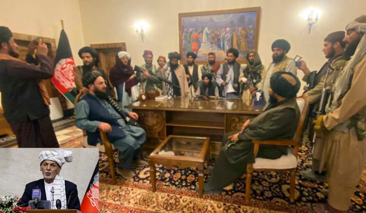 Talibanes se hicieron del poder en Afganistán y presidente Ashraf Ghani abandona el país