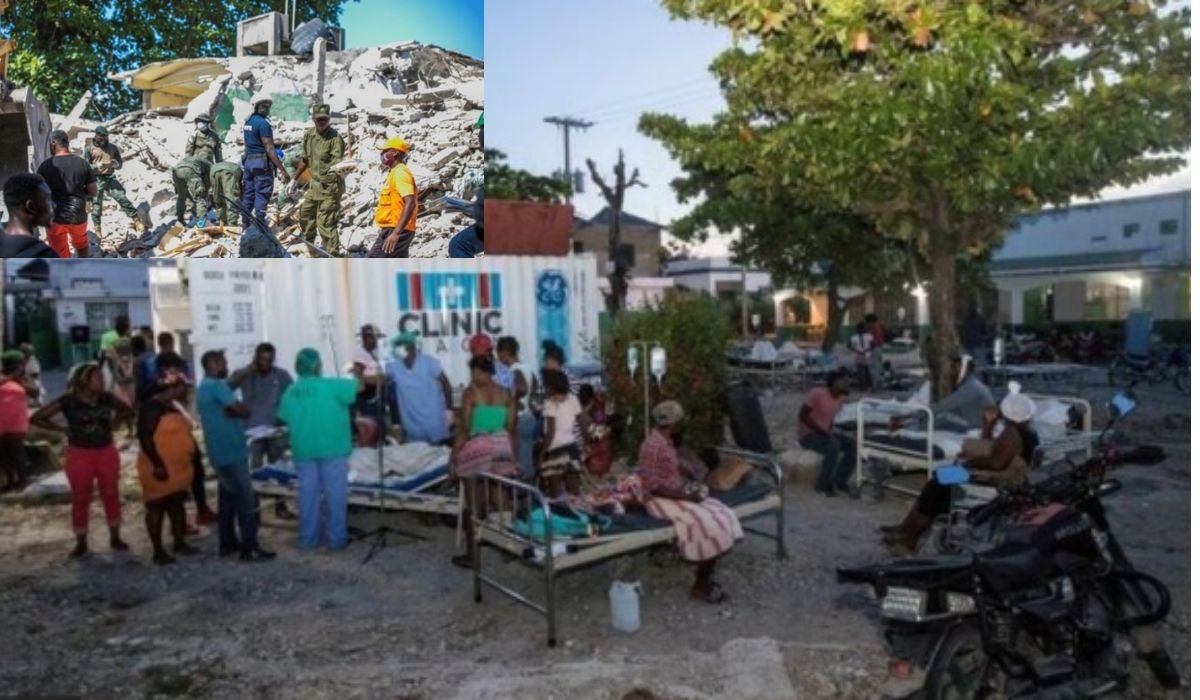 Terremoto en Haití suma después de 24 horas más de 1.297 muertos