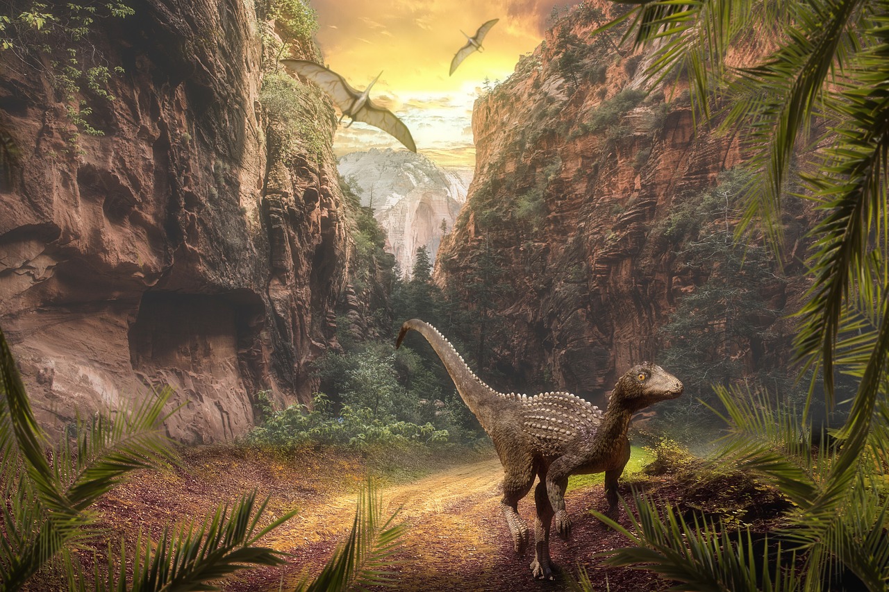 La cola de dinosaurio y la locomoción de algunos antiguos animales ...