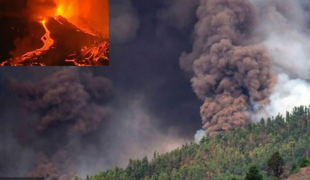 Erupción del Volcán en islas Canarias genera al menos 10.000 evacuados