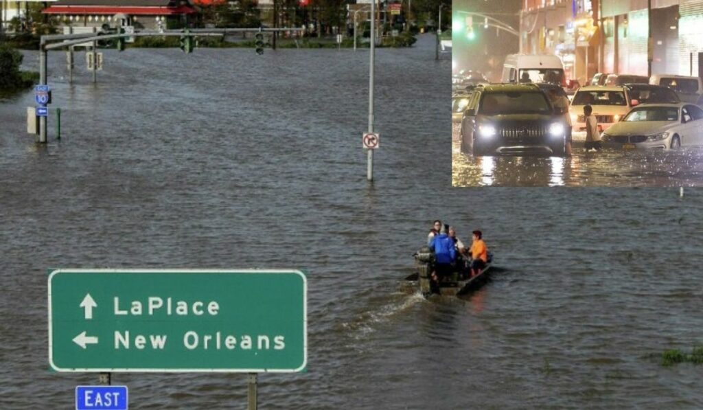 Estado de emergencia en Nueva York por lluvias fuertes causadas por Ida