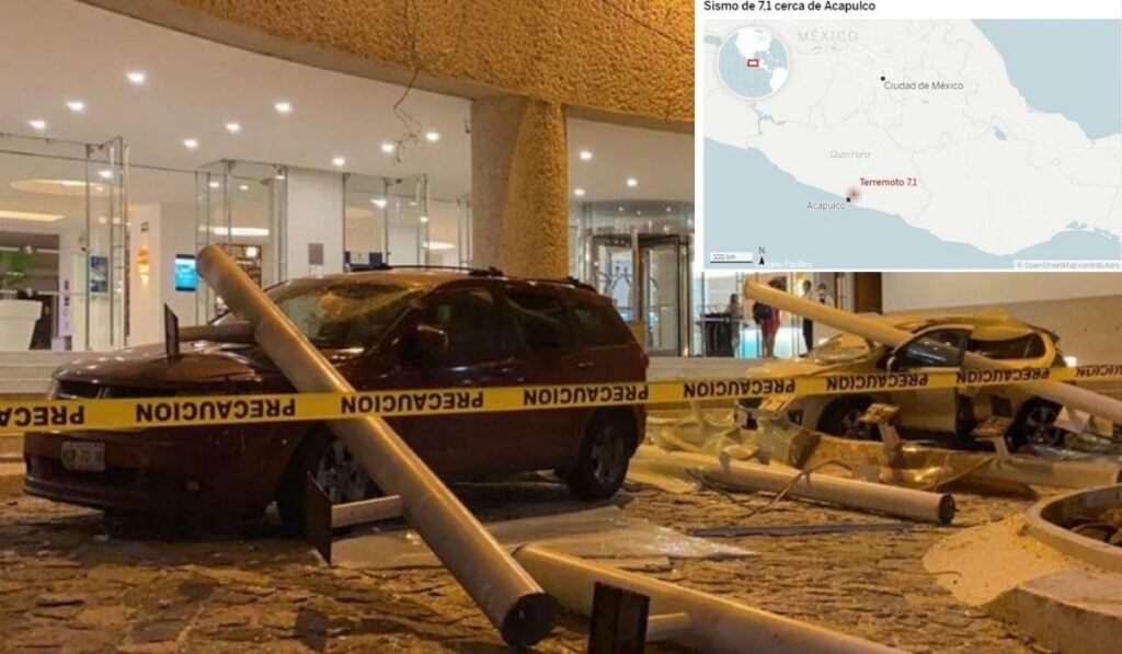Terremoto en México: Un muerto por sismo de 7,1 en Acapulco