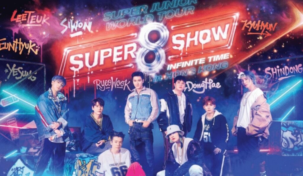 SUPER JUNIOR se presenta en América Latina con la proyección del espectáculo “Super Show 8”