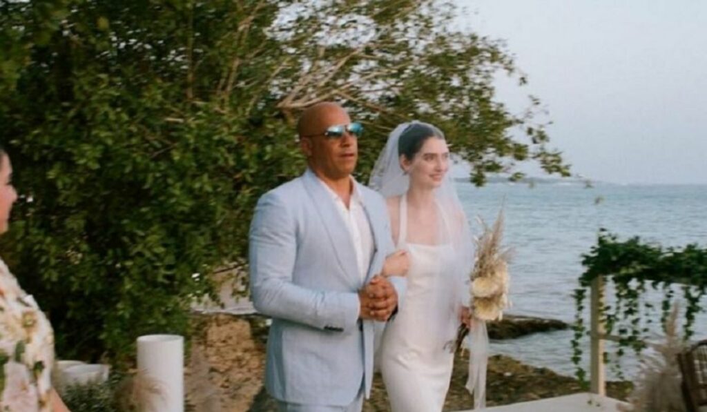 Vin Diesel fue quien llevó al altar a Meadow, la hija de Paul Walker