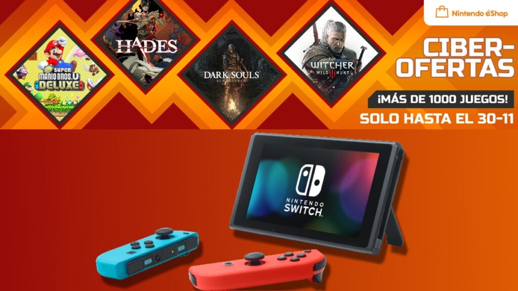 ¡Atención usuarios de Nintendo Switch! Último día para aprovechar las Ciberofertas de eShop
