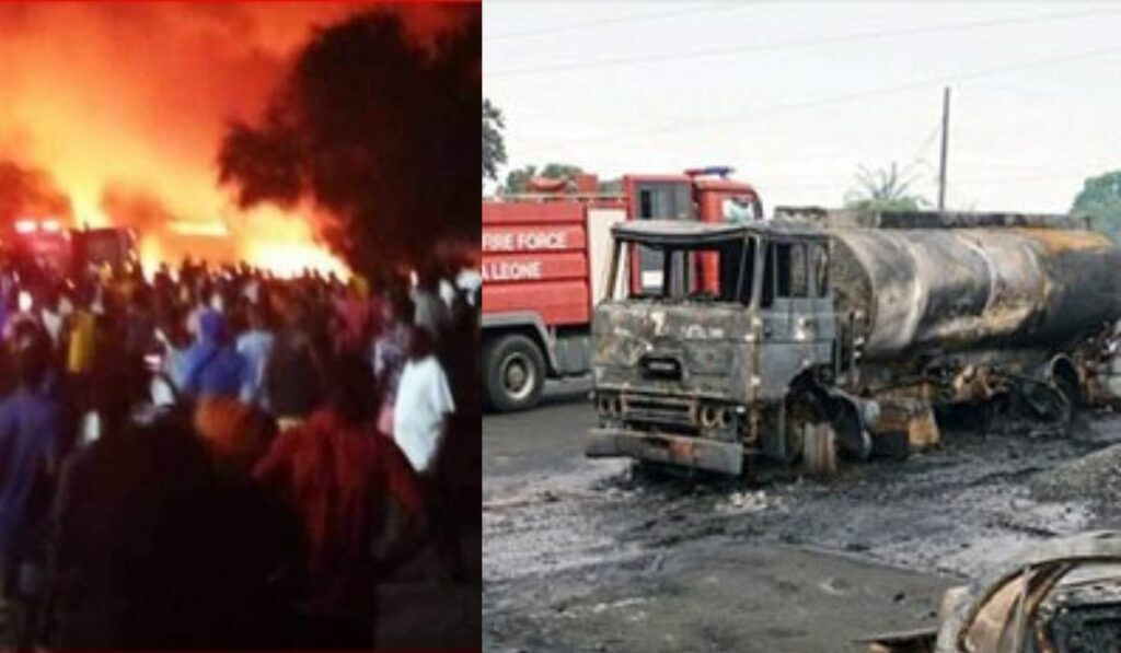Explosión de camión cisterna dejo al menos 92 fallecidos en Sierra Leona
