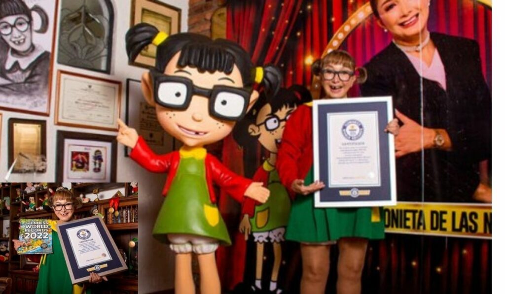 María Antonieta de las Nieves recibió Records Guinness por la Chilindrina