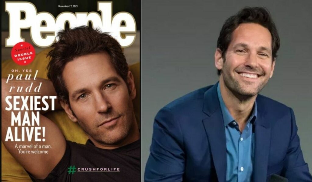 Paul Rudd es el más sexi del año 2021 según la revista People
