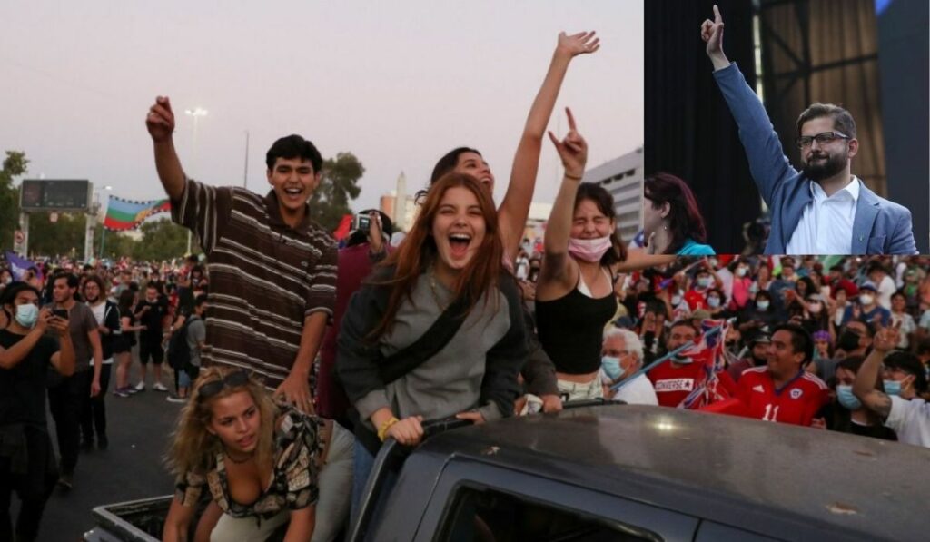 Boric es el nuevo presidente de Chile del partido de izquierda