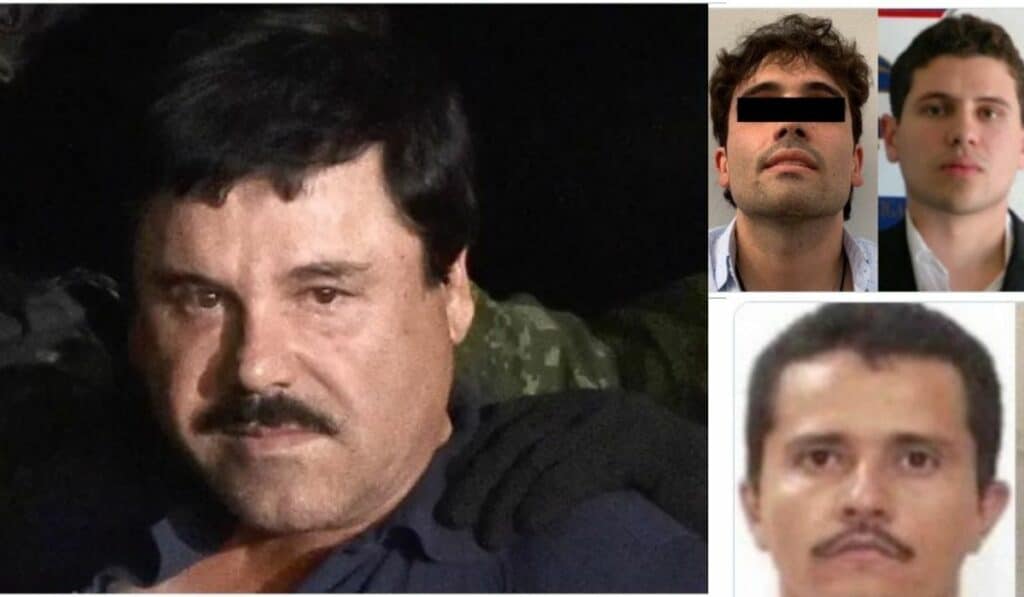 EEUU ofrece recompensa para dar con los hijos del Chapo Guzmán