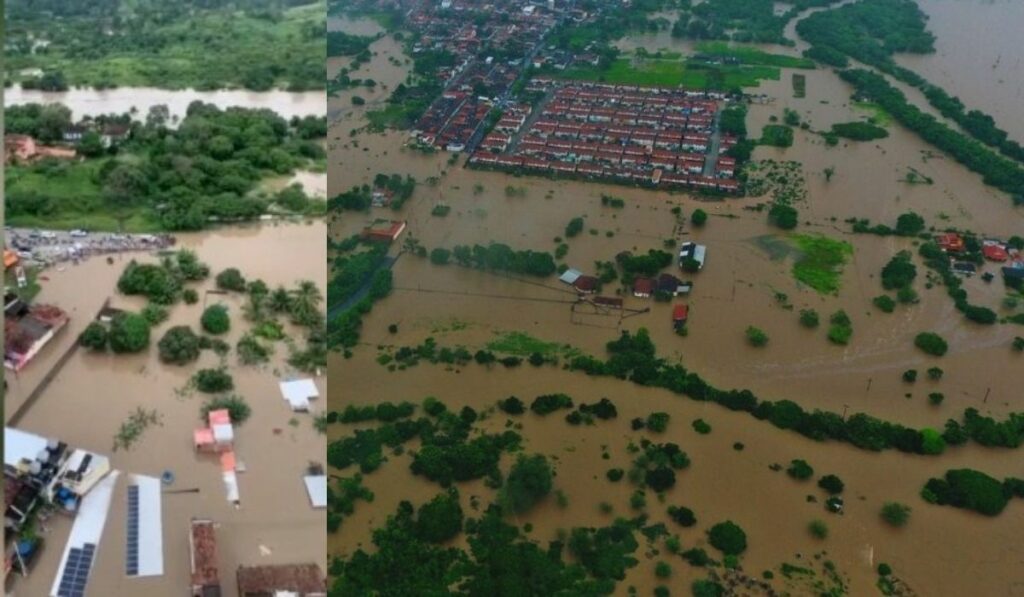 Inundaciones en Brasil Fuertes lluvias dejan 18 personas muertas
