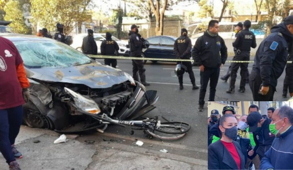 Una docena de ciclistas fue atropellada por un supuesto borracho en México