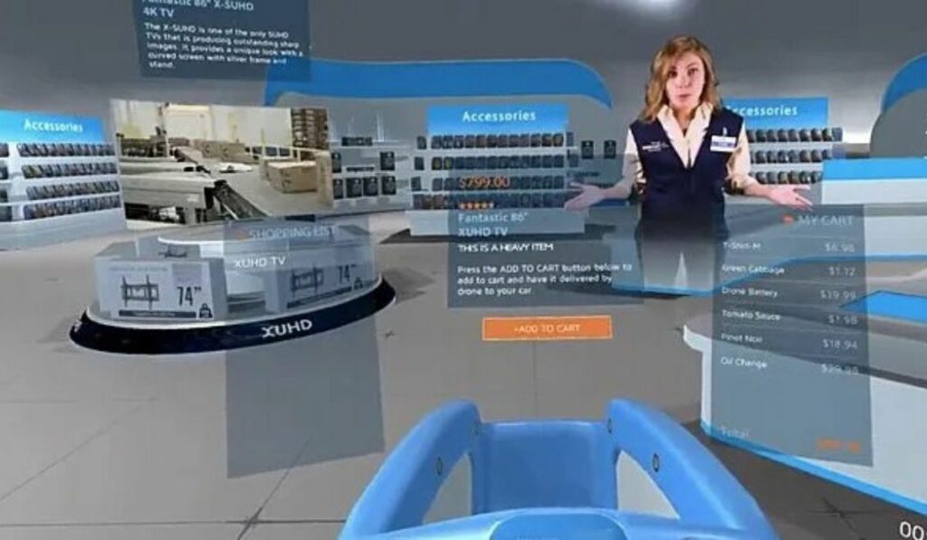 Metaverso Walmart Ya es viral un video de compras en metaverso
