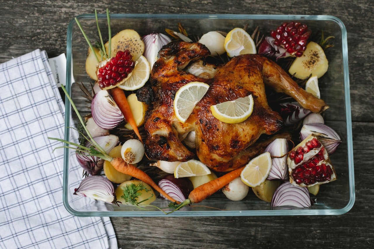A cuántos grados se hornea un pollo? - Noticias.info