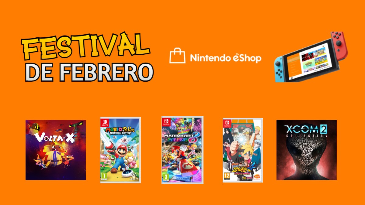 Ha llegado el Festival de febrero de Nintendo Switch y ya están disponibles las ofertas de joyas increíbles como el nuevo Mario Kart 8 Deluxe