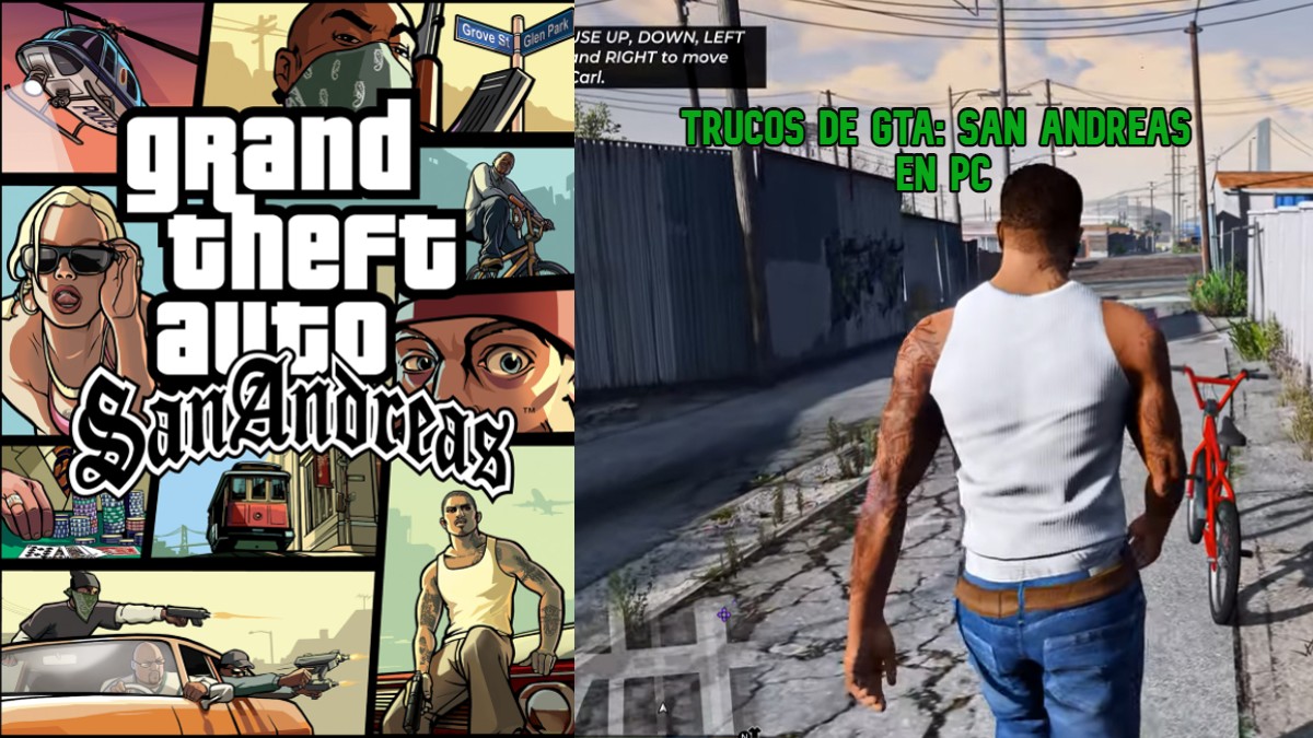 Descubre todos los trucos de GTA San Andreas en PC Noticias en español