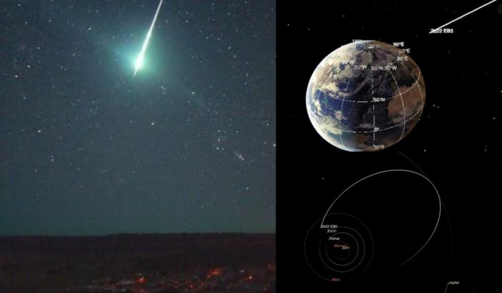 Asteroide ingresó a la atmósfera terrestre y restos cayeron en Noruega