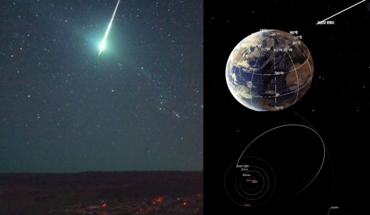 Asteroide ingresó a la atmósfera terrestre y restos cayeron en Noruega