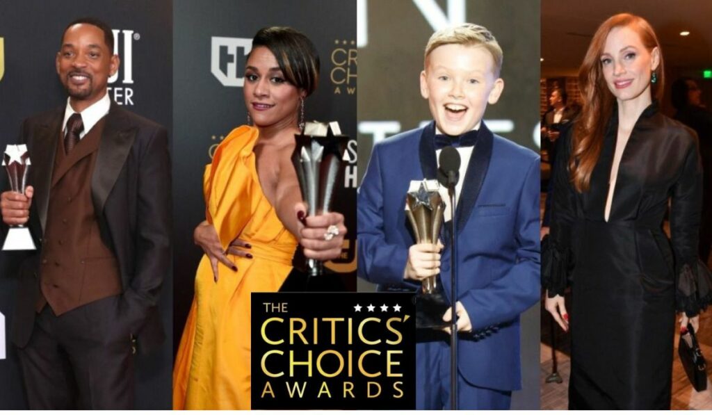 Ganadores de los Critics Choice 2022 una antesala a los Oscar