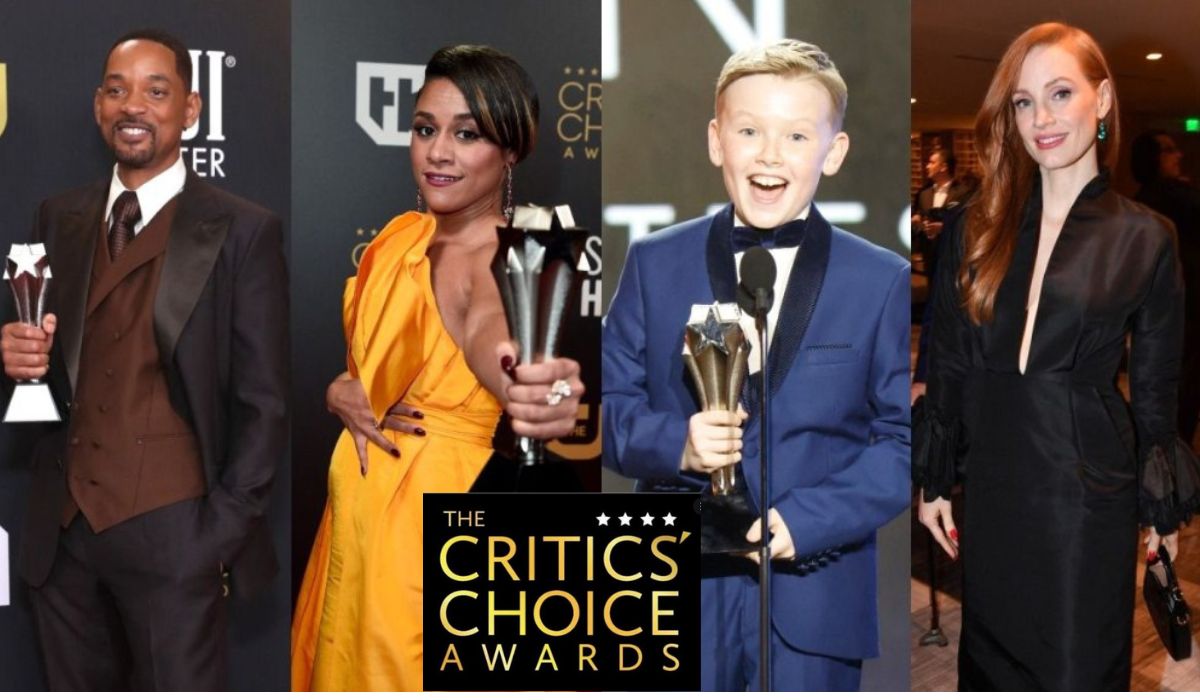 Ganadores de los Critics Choice 2022 una antesala a los Oscar