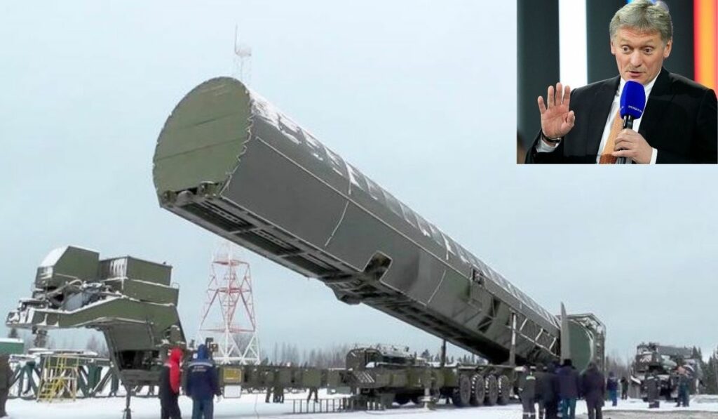 Rusia usará armas nucleares si existe una “amenaza existencial” según portavoz del Kremlin