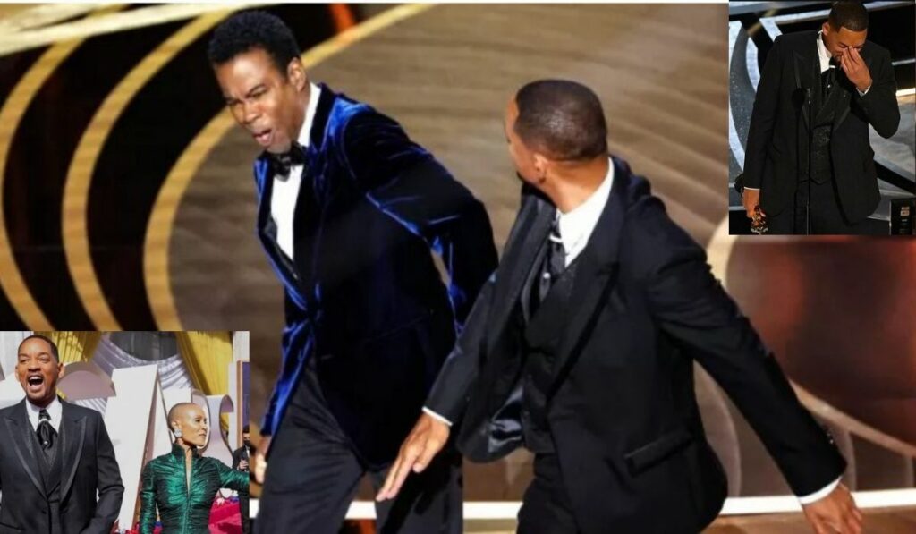 Will Smith abofeteó a Chris Rock en los Óscar por broma de mal gusto sobre su esposa