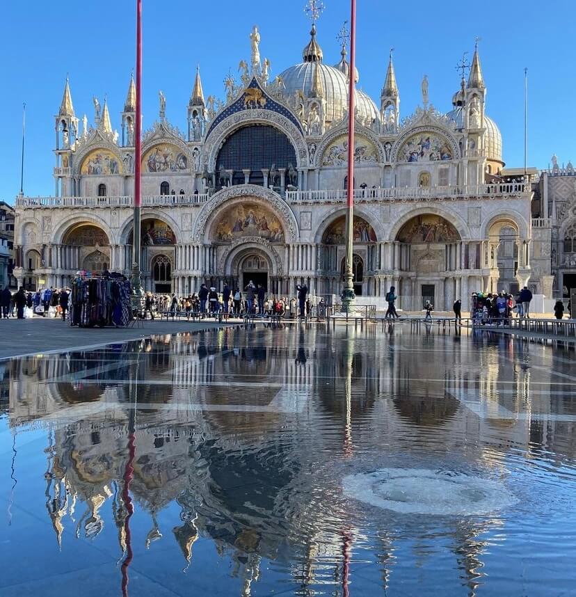Basílica de San marco  uno de los 10 lugares para ver en Venecia