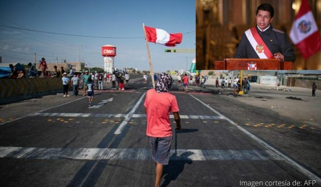 Vuelven encenderse las calles en Perú y Pedro Castillo ejecuta medidas fuertes