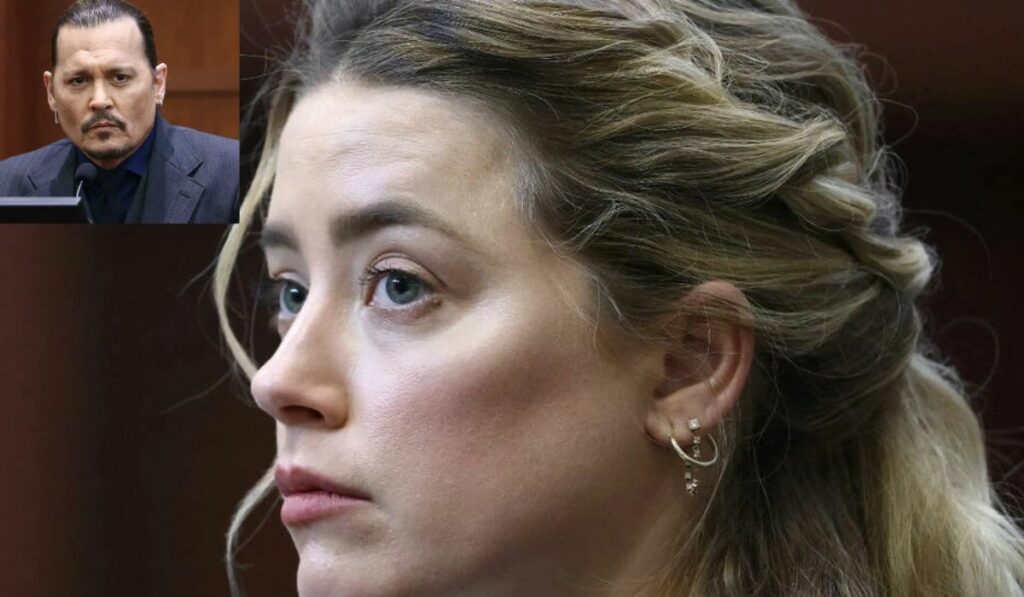 Amber Heard por primera vez testificó y lloró en el estrado