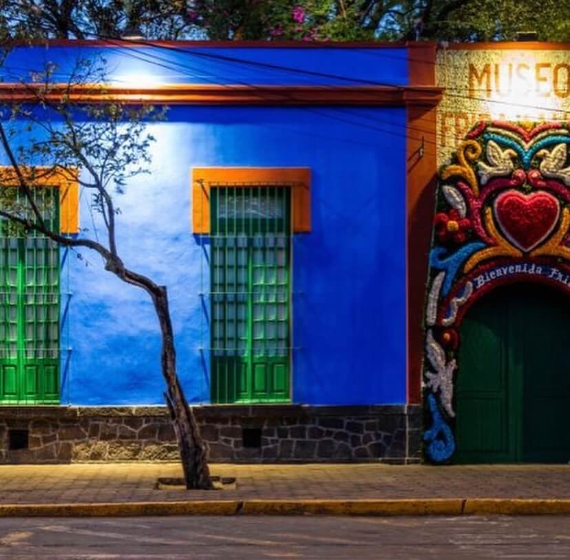 La Casa Azul: casa Museo de Frida Kahlo