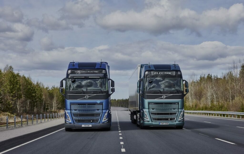 La corriente del hidrógeno: Volvo comienza a probar camiones eléctricos de pila de combustible