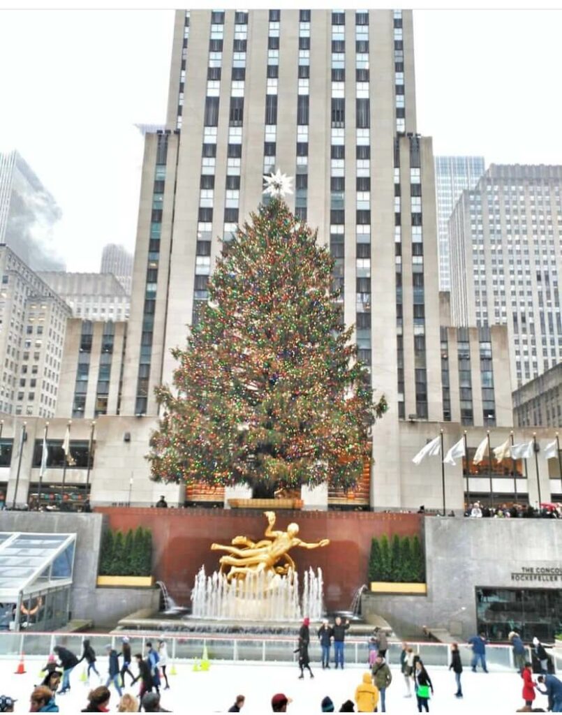 10 lugares para visitar en Nueva York: Rockefeller Center , en Manhattan