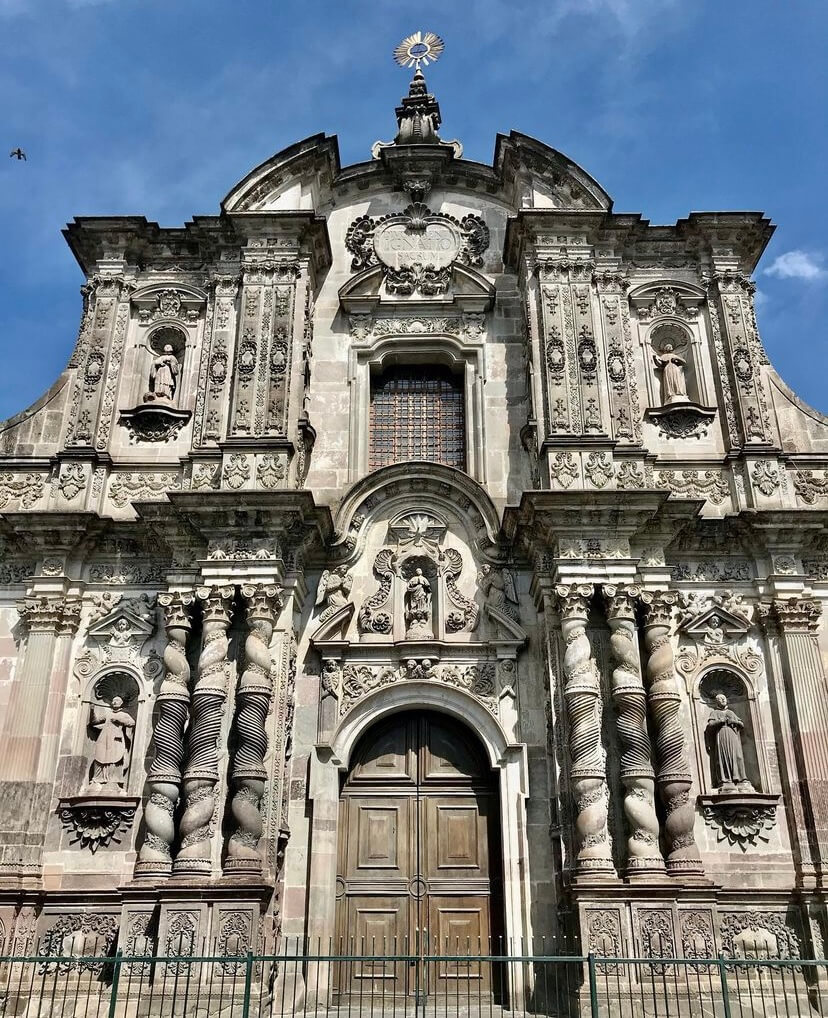 Casco antiguo de Quito: Iglesia de la Compañía de Jesús