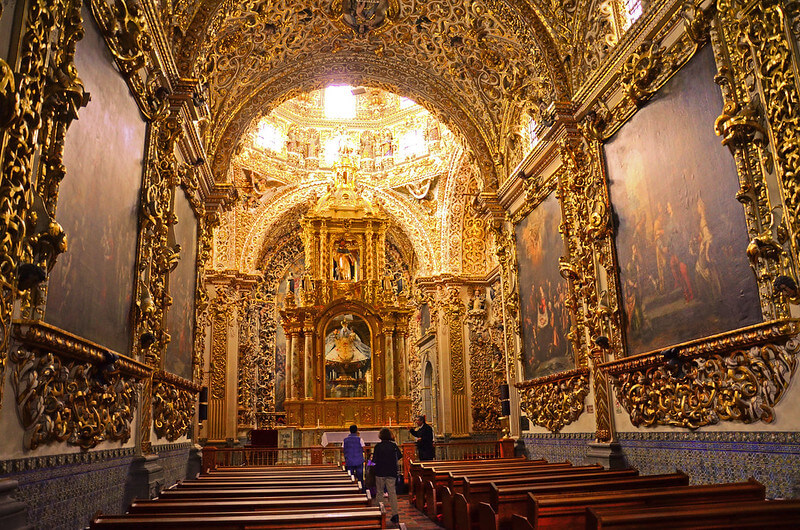 Capilla del Rosario, la maravilla barroca de Puebla