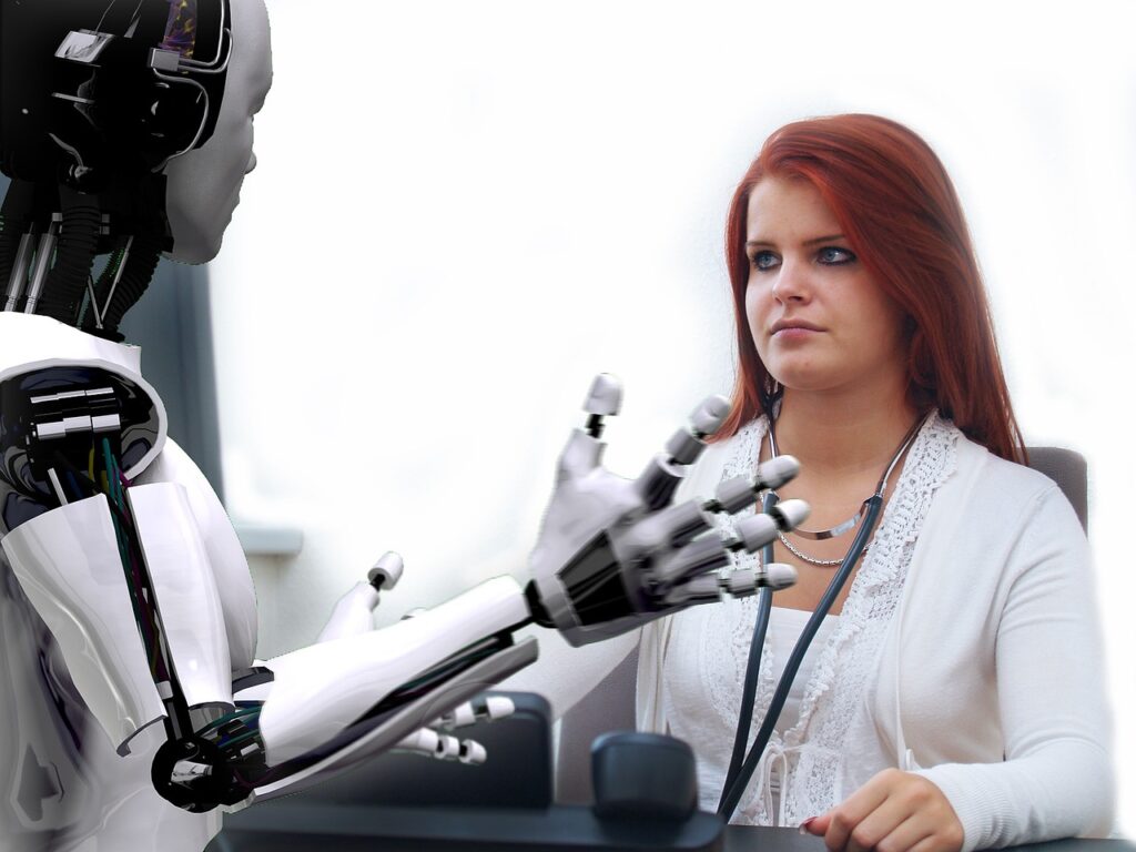 Los robots desarrollados mediante la IA cuentan con diferentes mecanismos de detección y hasta interacciones humanas