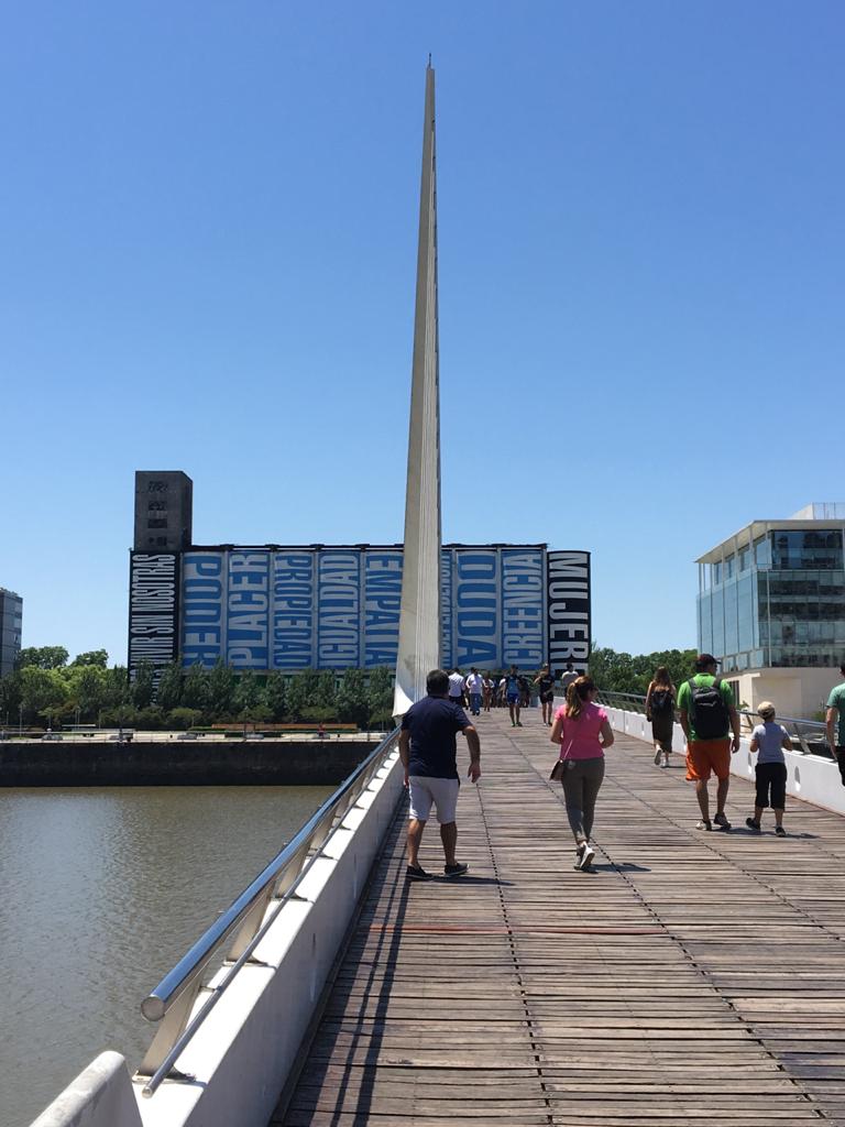 Puente de la Mujer, Puerto Madero