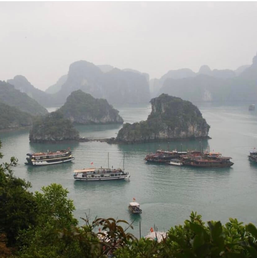 Bahía de Ha-Long, en Vietnam