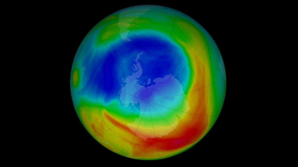 La reducción del 99 % de los químicos que originaron el agujero en la capa de ozono